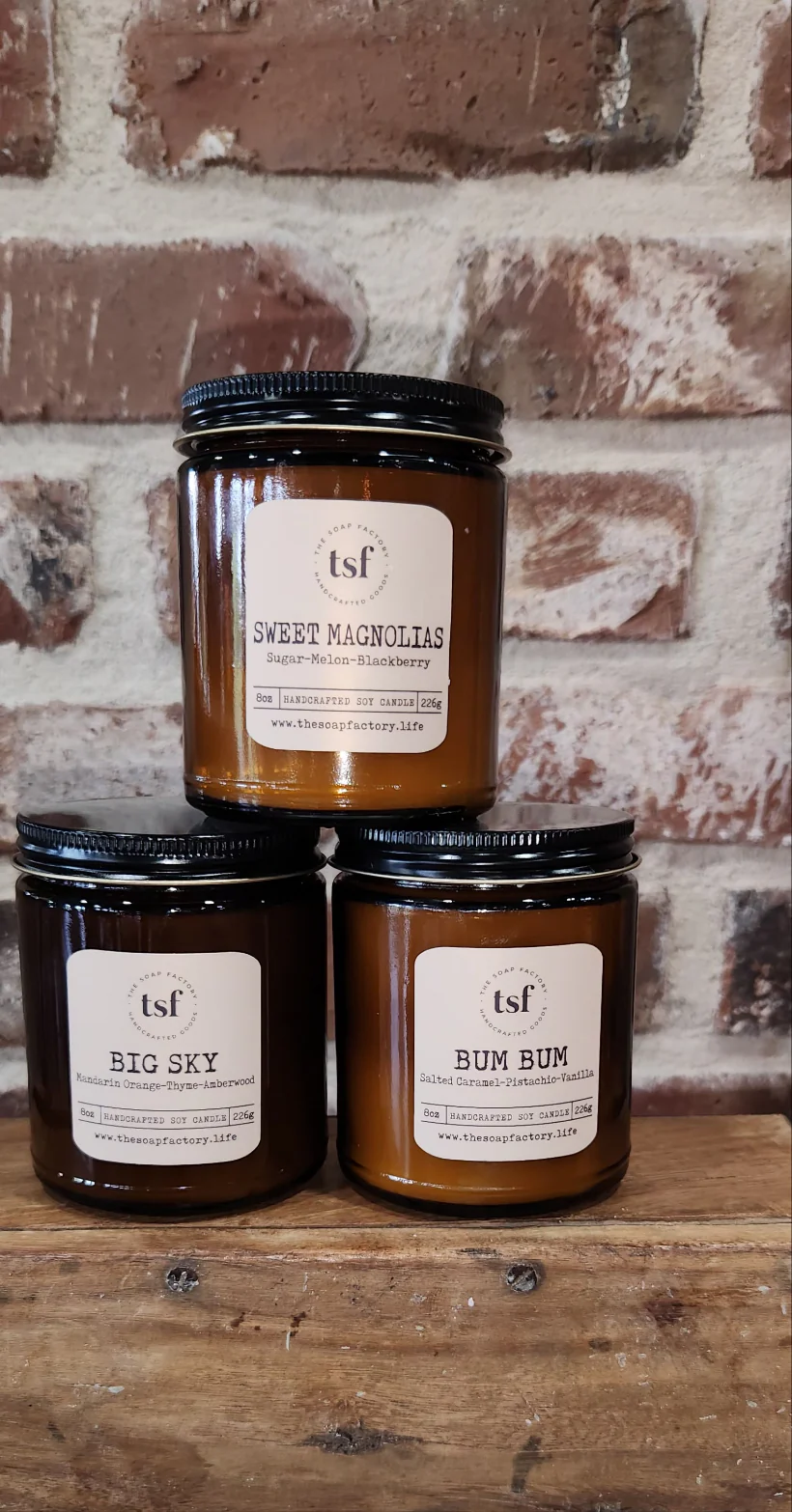Jar 8 oz.  Soy Wax Candle